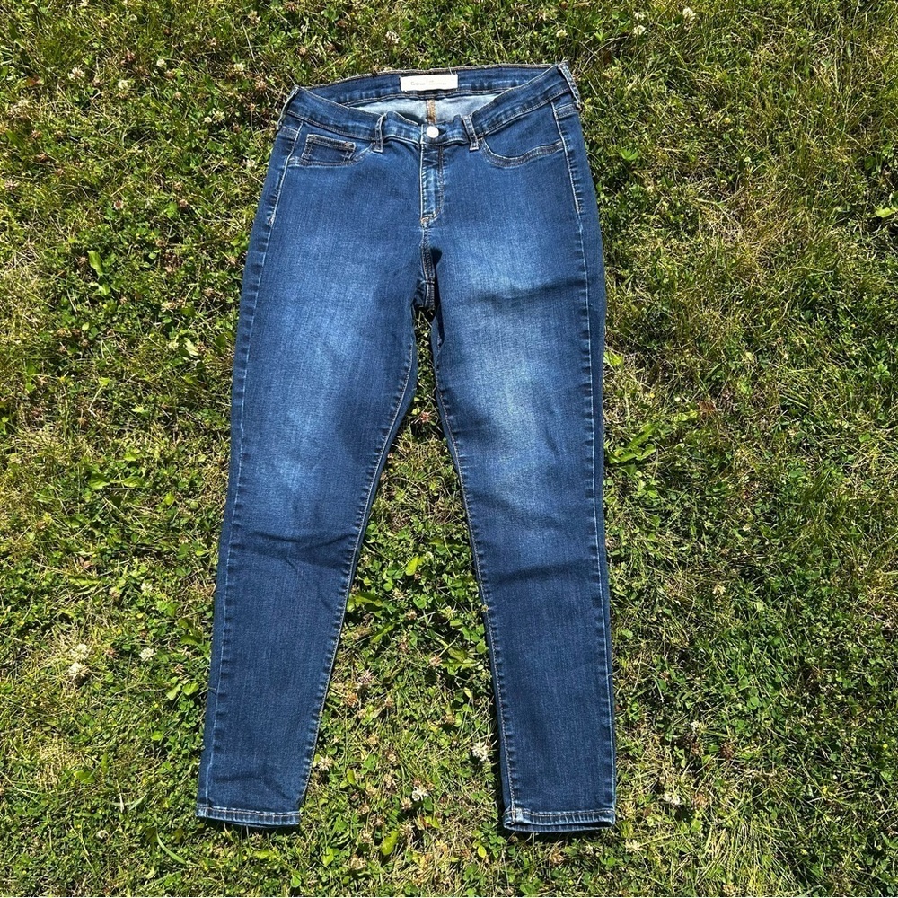 GAP Women's Dark Blue Skinny Jeans